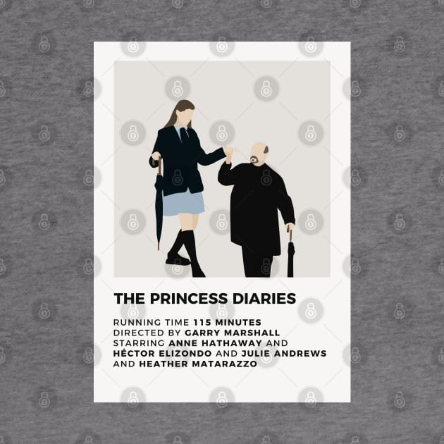 The Princess Diaries Minimalist Poster by honeydesigns